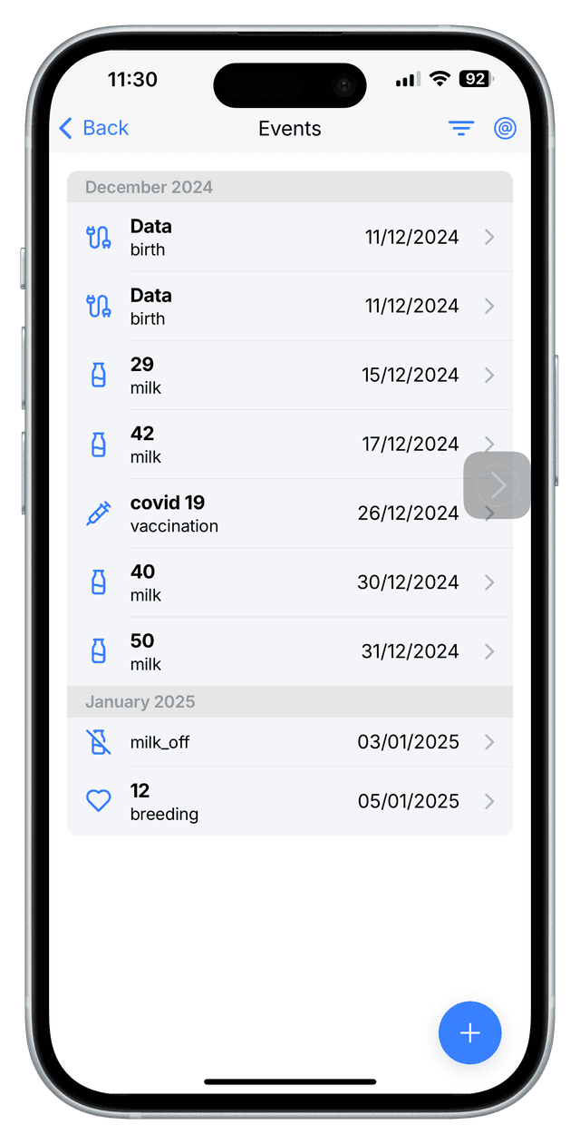 Health Records Mobile App Screenshot right preview